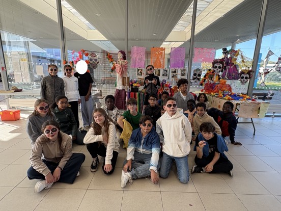 ¡ El día de muertos en el liceo Marie Le Franc !