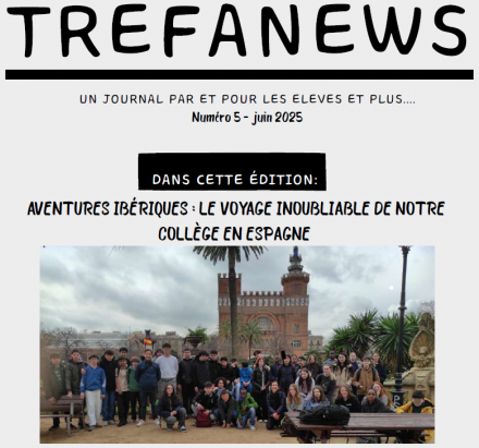 Le Tréfanews n°5 est paru !