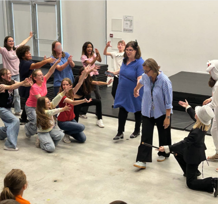 Spectacle du théâtre d'improvisation