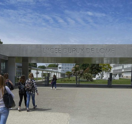 Liaison avec le lycée Dupuy de Lôme