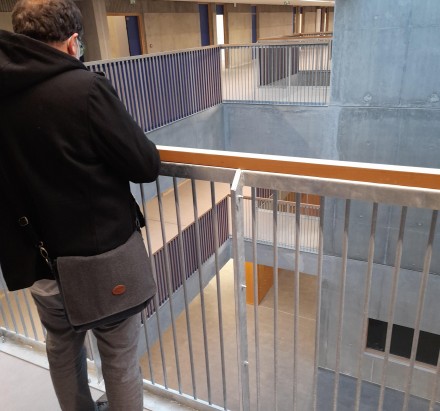 Visite de l'établissement