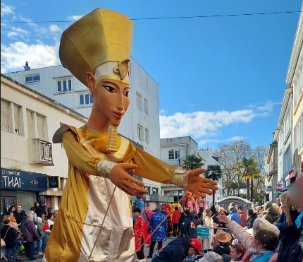 Le carnaval encadré par les cadets