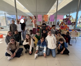 ¡ El día de muertos en el liceo Marie Le Franc !
