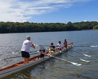 Aviron au programme de l'école ouverte