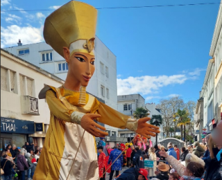 Le carnaval encadré par les cadets