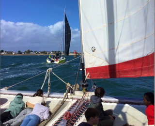Découverte de la rade en catamaran
