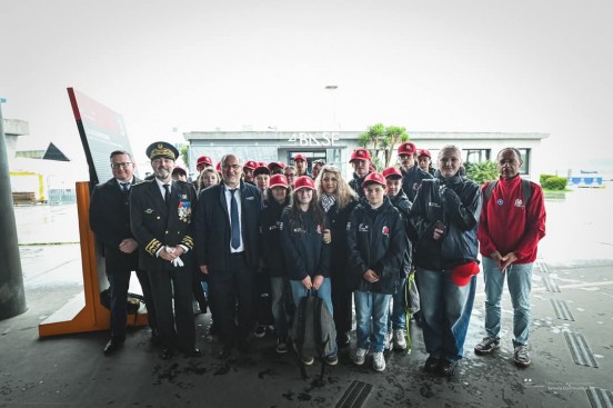 Les cadets à la cérémonie du 10 mai